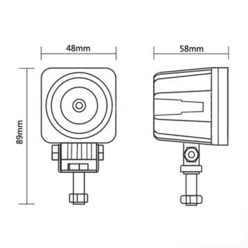 Knmaster C1 Fire 10w LED Sis Farı