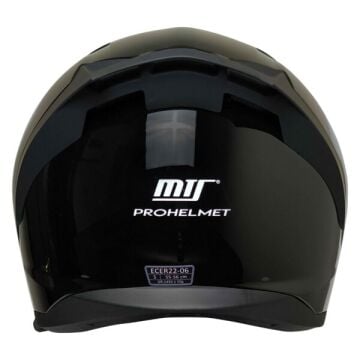 MTS M-801 GOLD Full Face Kask MAT BLACK GOLD