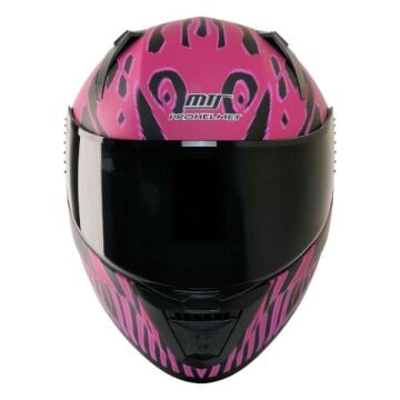 MTS M-801 SNAKE Full Face Kask LEOPAR PINK