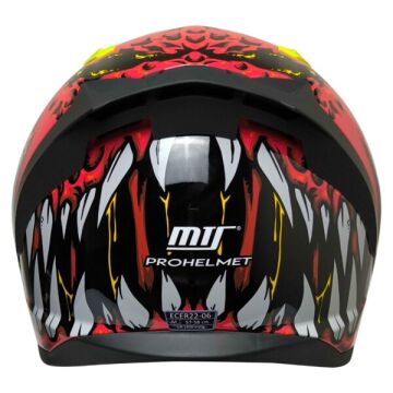 MTS M-801 SNAKE Full Face Kask DEMON