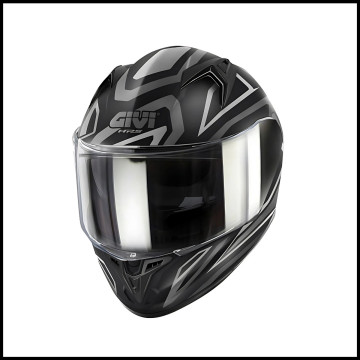 GIVI 50.7 PROTON MAT TITANIUM-SİYAH KAPALI KASK