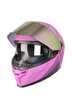 MTS M-910 Full Face Kask FUCHSIA LADY