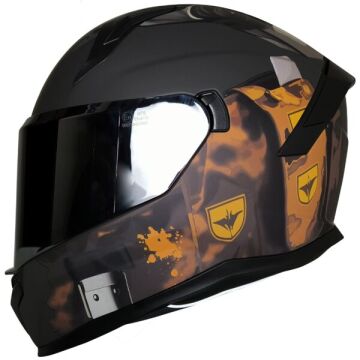 MTS M-910 Full Face Kask BONES