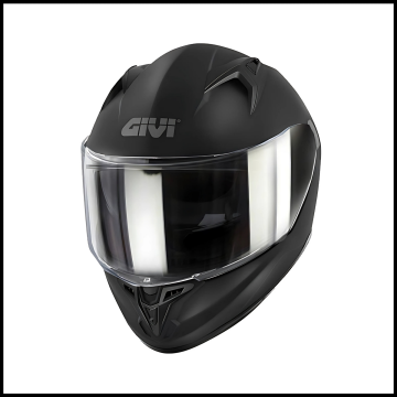 GIVI 50.7 MAT SİYAH KAPALI KASK