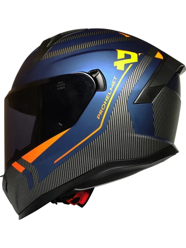 MTS M-910 Full Face Kask BLUE