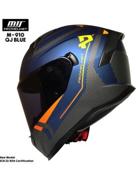 MTS M-910 Full Face Kask BLUE