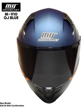 MTS M-910 Full Face Kask BLUE