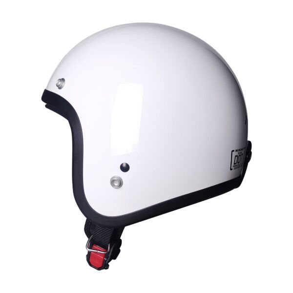 NİKKO N314 YARIM CHOPPER KASK WHITE