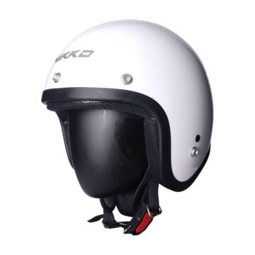 NİKKO N314 YARIM CHOPPER KASK WHITE