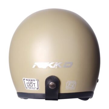 NİKKO N314 YARIM CHOPPER KASK MAT DESERT