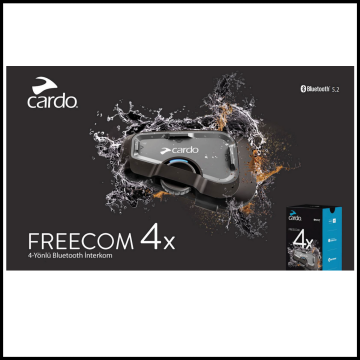 CARDO FREECOM 4X JBL İNTERKOM ( İKİLİ PAKET )