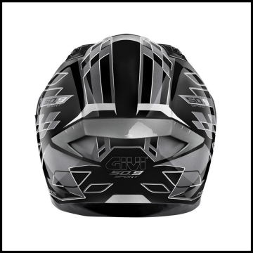 GIVI 50.9 ASSAULT SİYAH-TITANIUM-GRİ KAPALI KASK