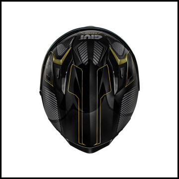 GIVI 50.9 ENIGMA SİYAH-TITANIUM-GOLD KAPALI KASK