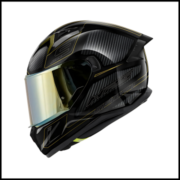 GIVI 50.9 ENIGMA SİYAH-TITANIUM-GOLD KAPALI KASK