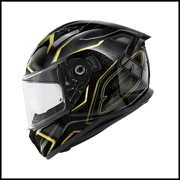 GIVI 50.8 MYSTICAL SİYAH-BRONZ-SARI KAPALI KASK